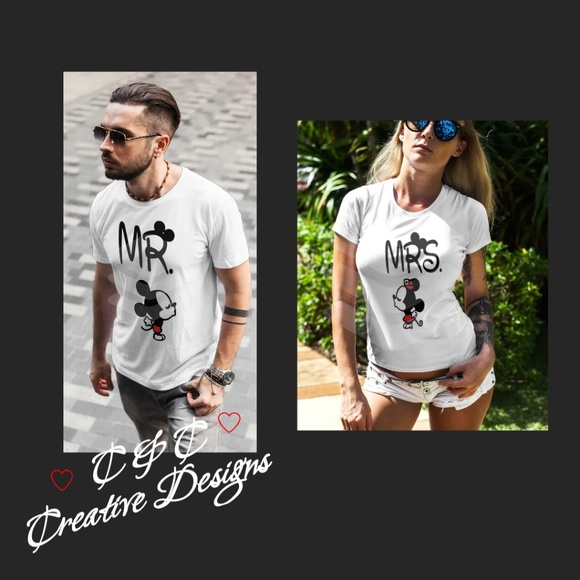 Mr.& Mrs. T-shirt Bundle - Picture 1 of 1
